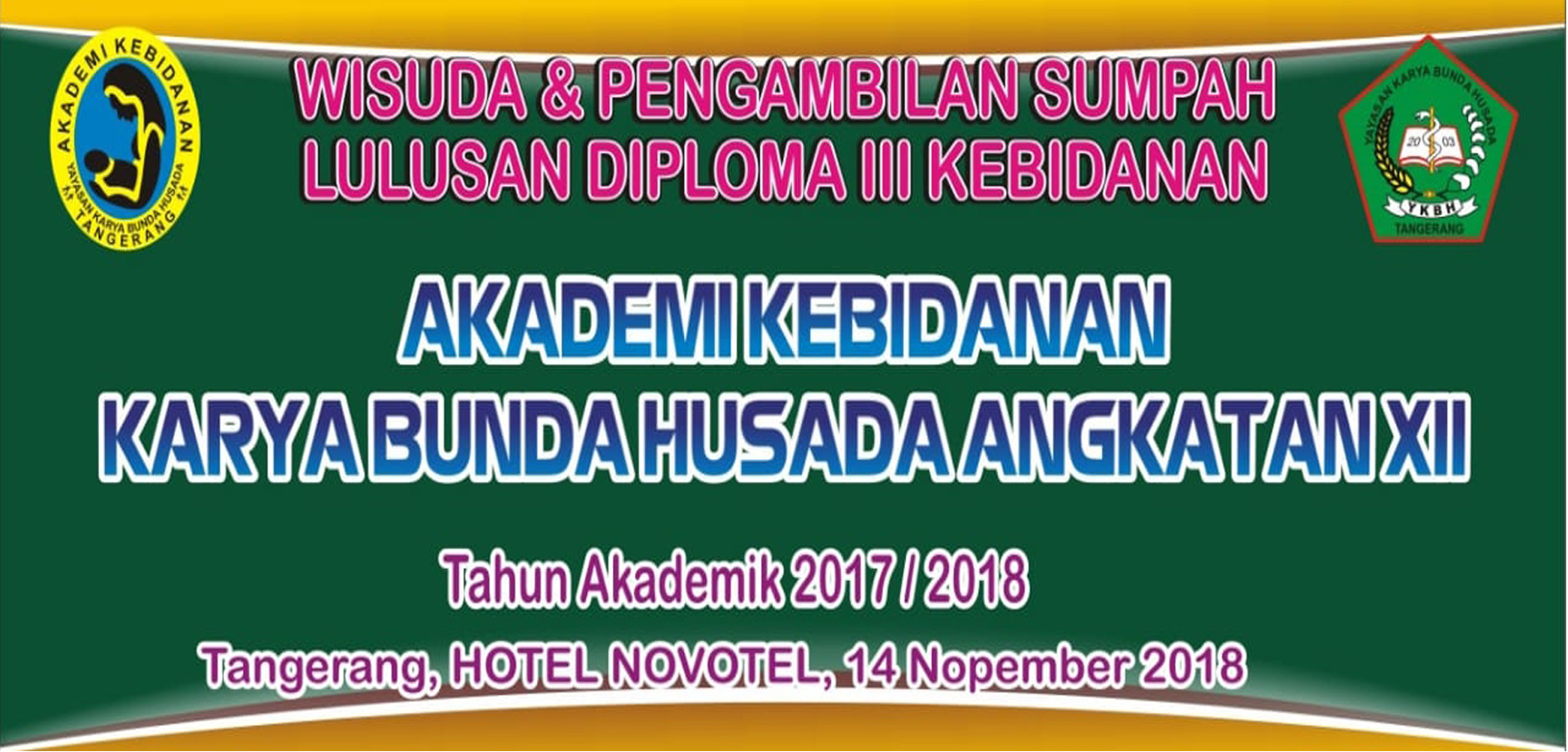 Wisuda & Pengambilan Sumpah Tahun 2018